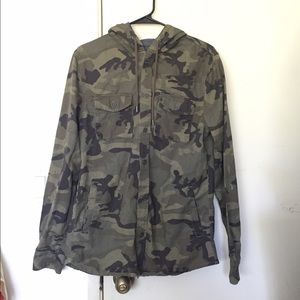 Hooded Camo Jacket